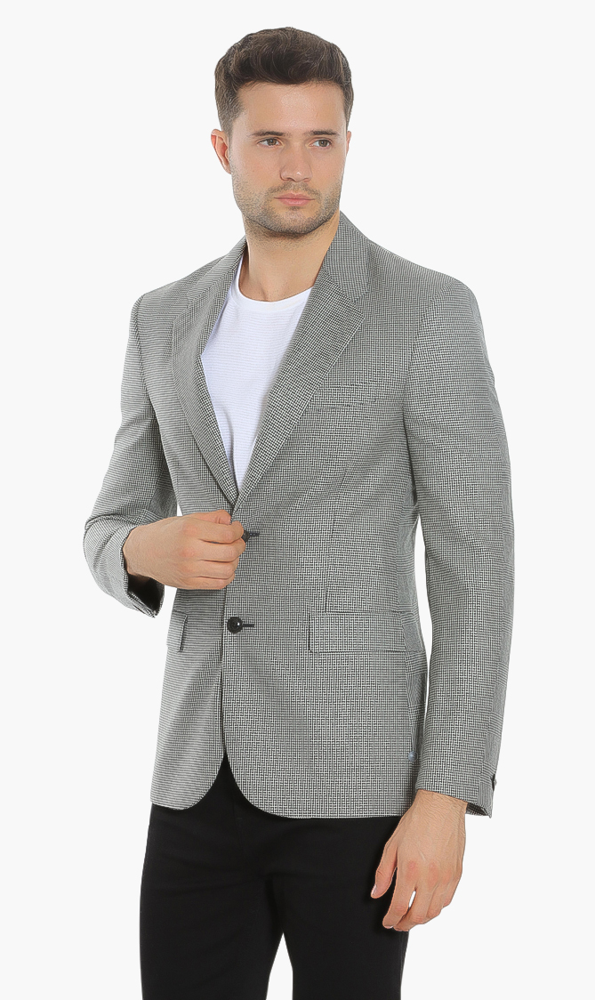 

VERSACE Houndstooth Blazer