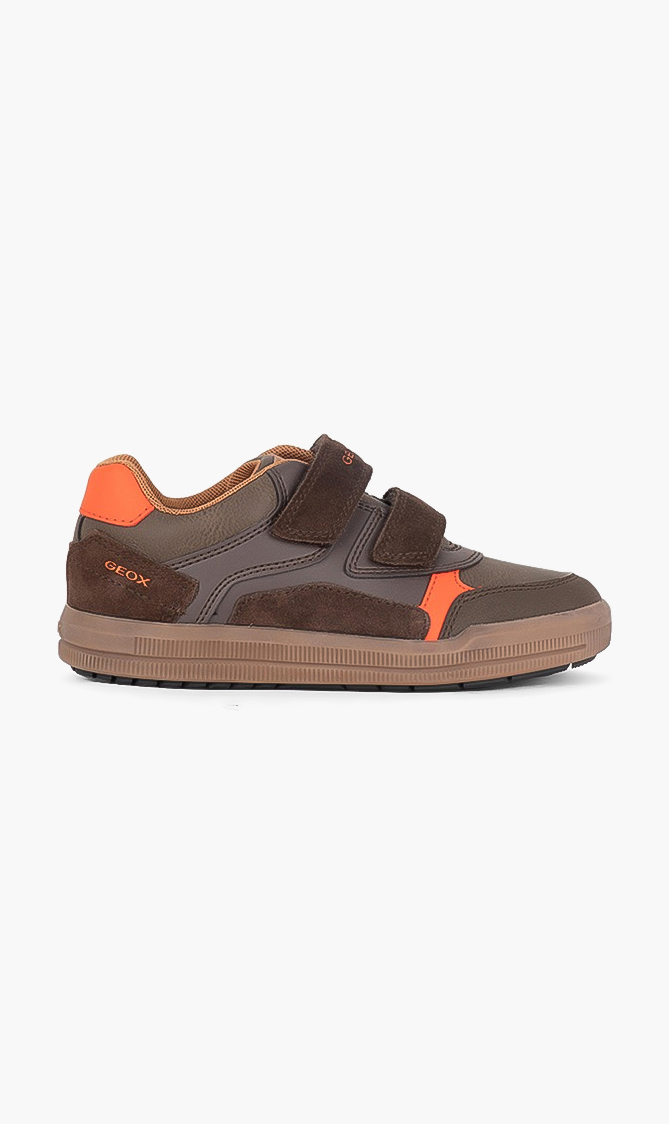 

Geox Arzach Leather Velcro Sneakers