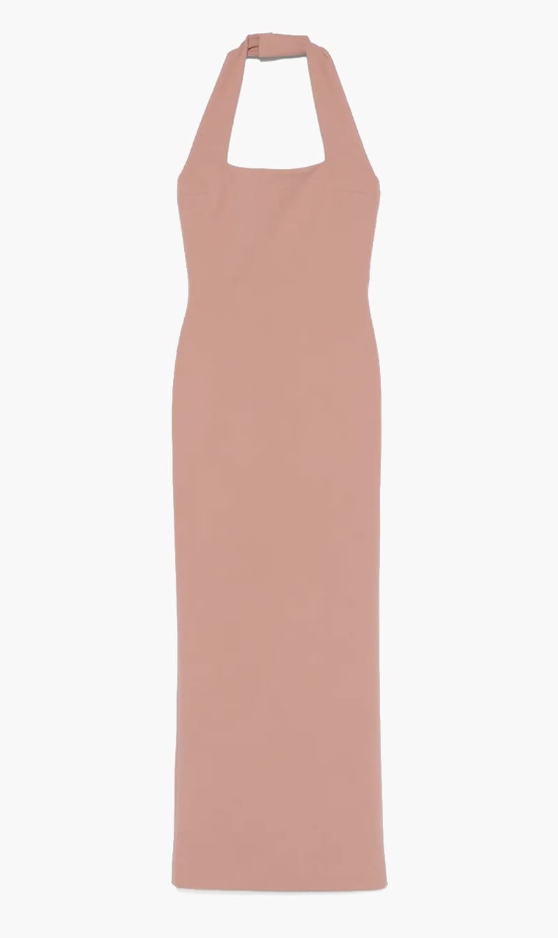 

Solace London Brown Ilona Maxi Dress for Women | The Deal Outlet