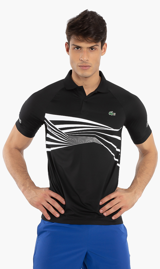 

Lacoste Graphic Print Tech Jersey Polo Shirt