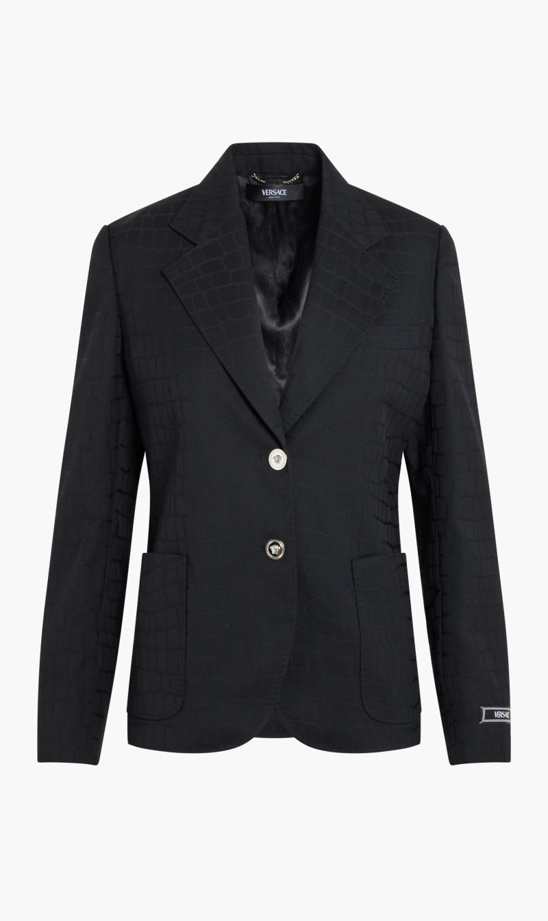 

Versace Black Informal Jacket for Women | The Deal Outlet