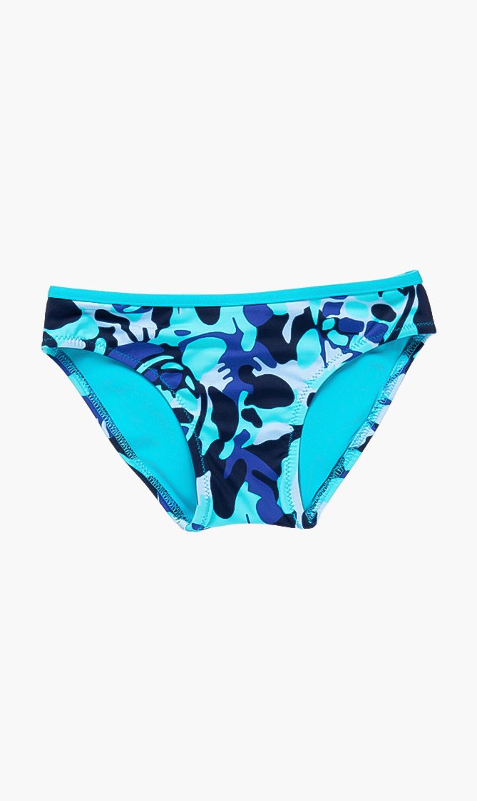 

Giq Printed Bikini Bottom, Blue