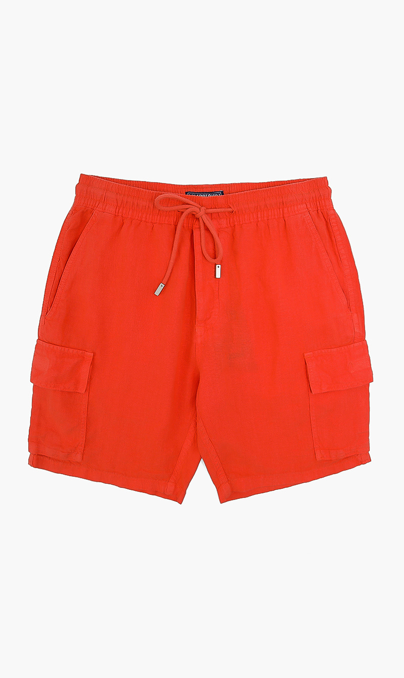 

Vilebrequin Orange Solid Shorts for Men | The Deal Outlet