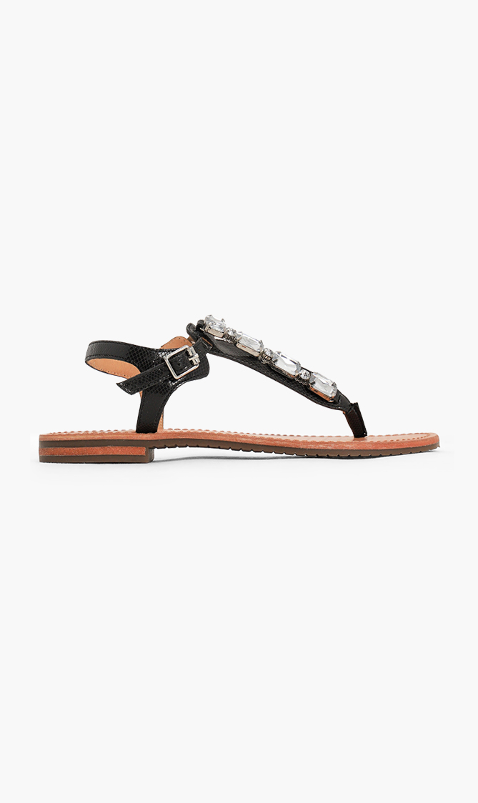 

Geox Sozy Phyton Leather Sandals