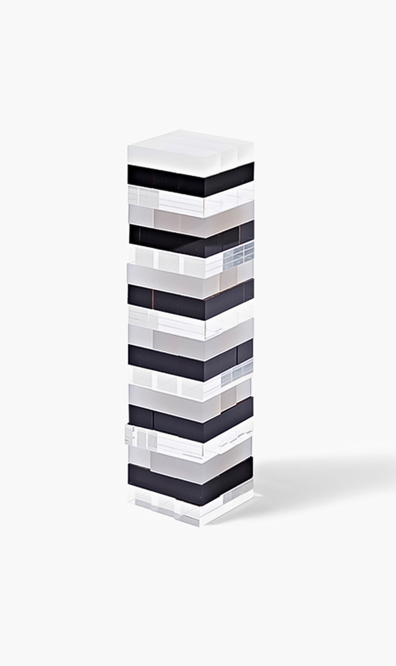 

Sunnylife Lucite Jumbling Tower