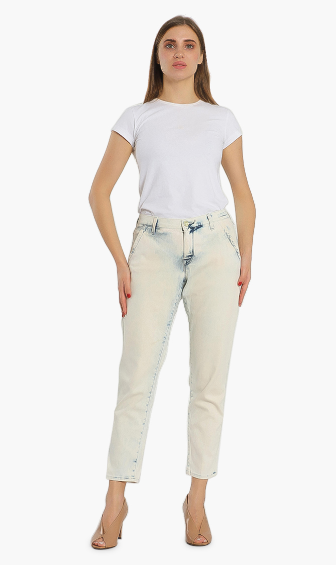 

Alexia Openworks Tailored Pants, Blue