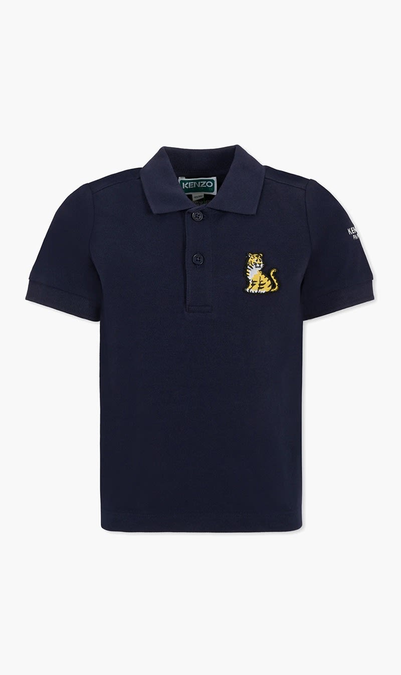 

Kenzo Blue Short Sleeve Polo | The Deal Outlet