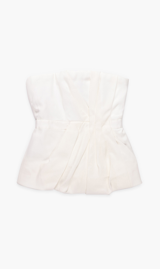 

Dsquared2 Plain Silk Bustier