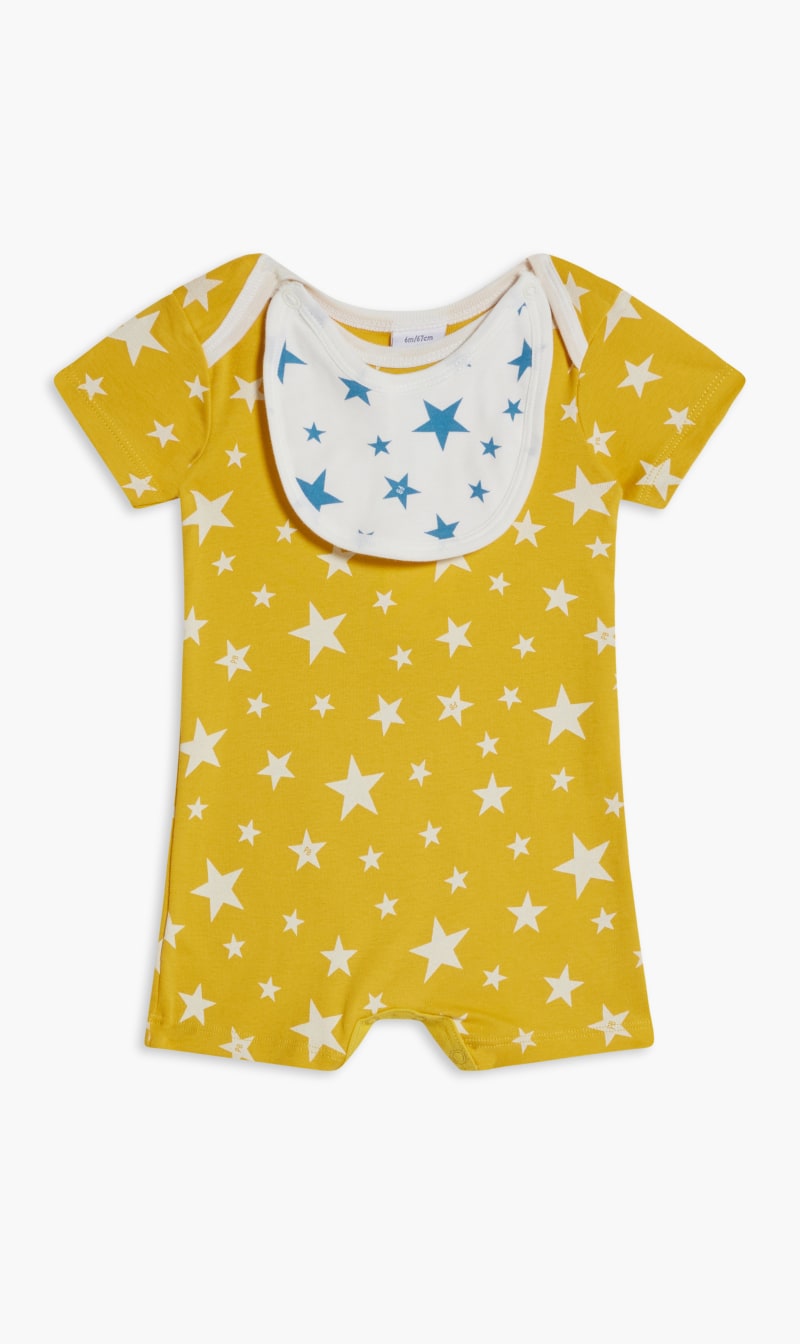 

Combinaison Bavoir, Yellow