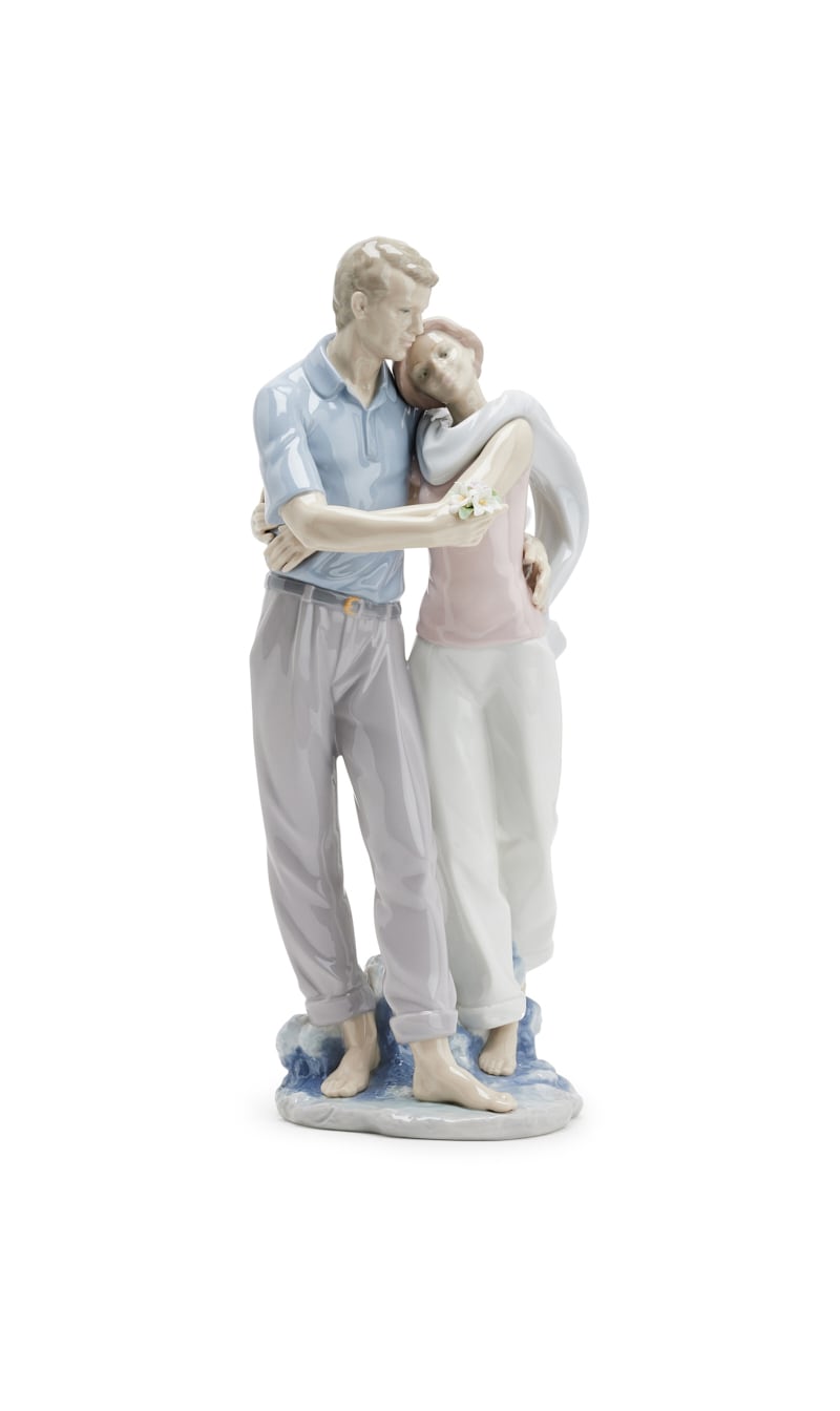 

You're Everything To Me Couple Figurine, Grey