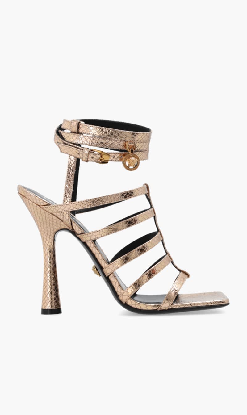 

Versace Red Calf Leather Heels for Women | The Deal Outlet