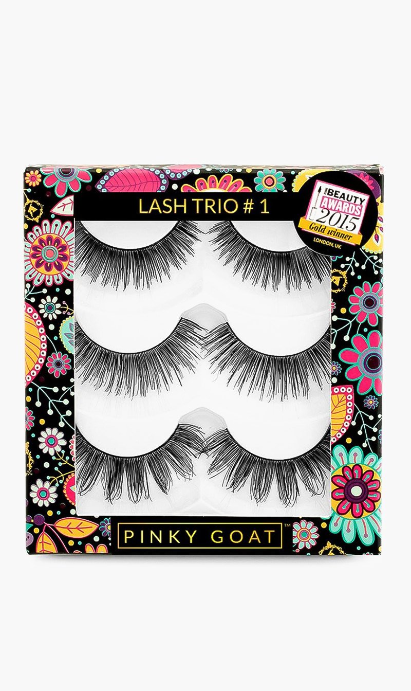 

Pinky Goat Lash Packs Lash Trio 1 for Women | The Deal Outlet
