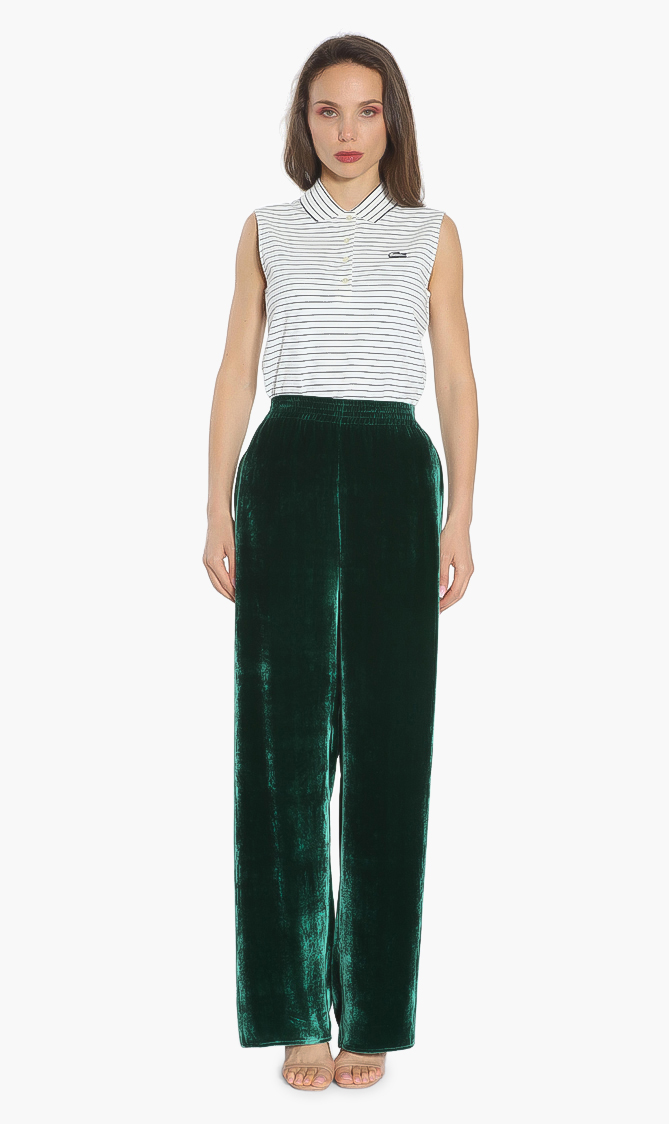 

Maison Margiela Velvet Wide Legs Pants