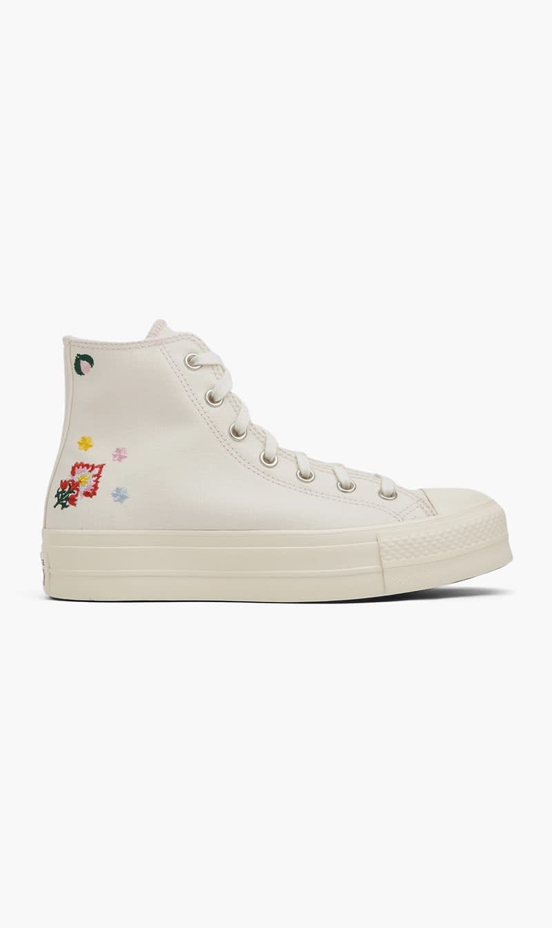 

Converse White Chuck Taylor All Star Lift Sneakers for Women | The Deal Outlet