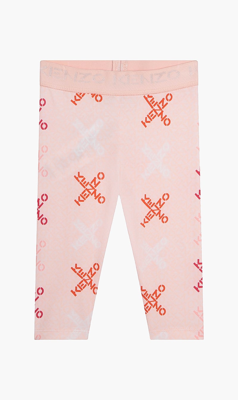 

Logo Printed Leggings, Pink