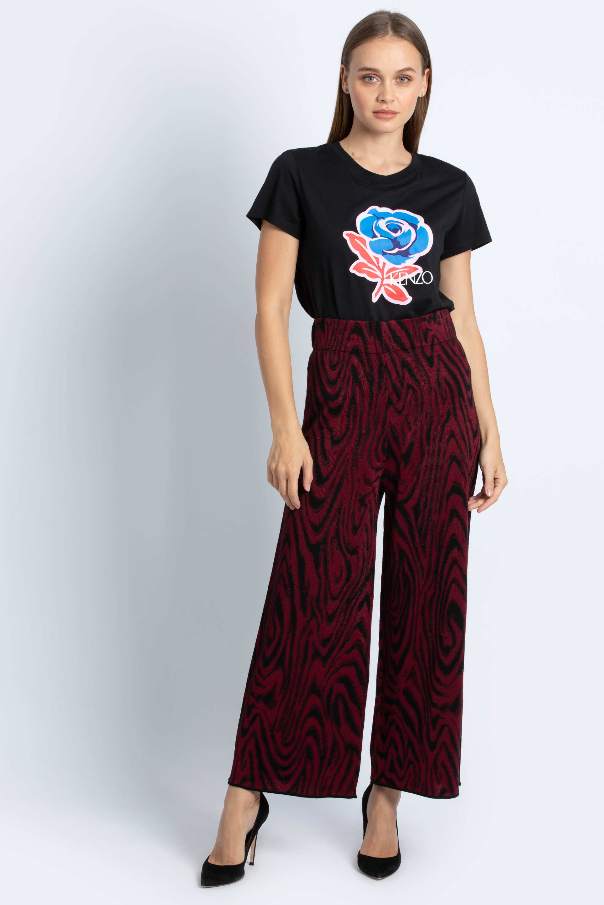 

Kenzo Jacquard Print Pants