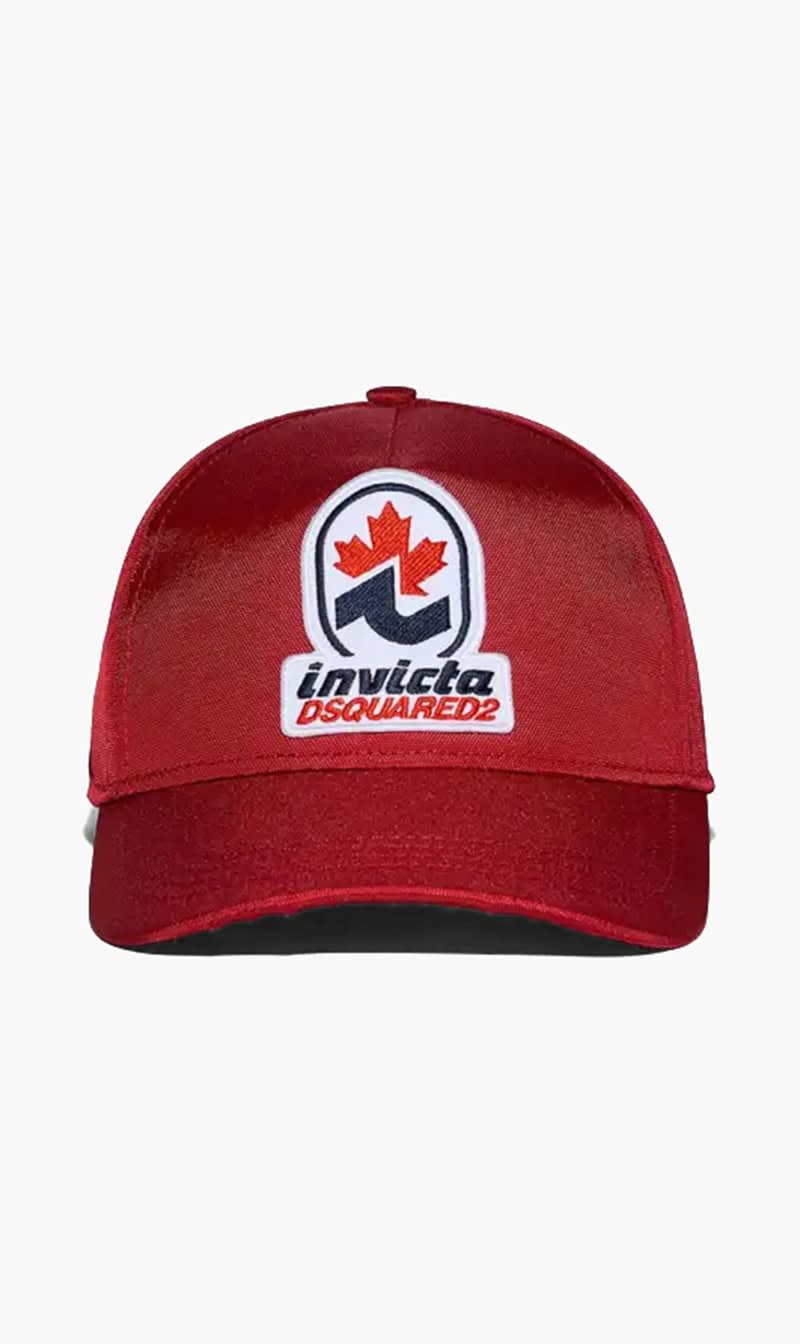 

Dsquared2 Red Invicta Baseball Cap for Men | The Deal Outlet