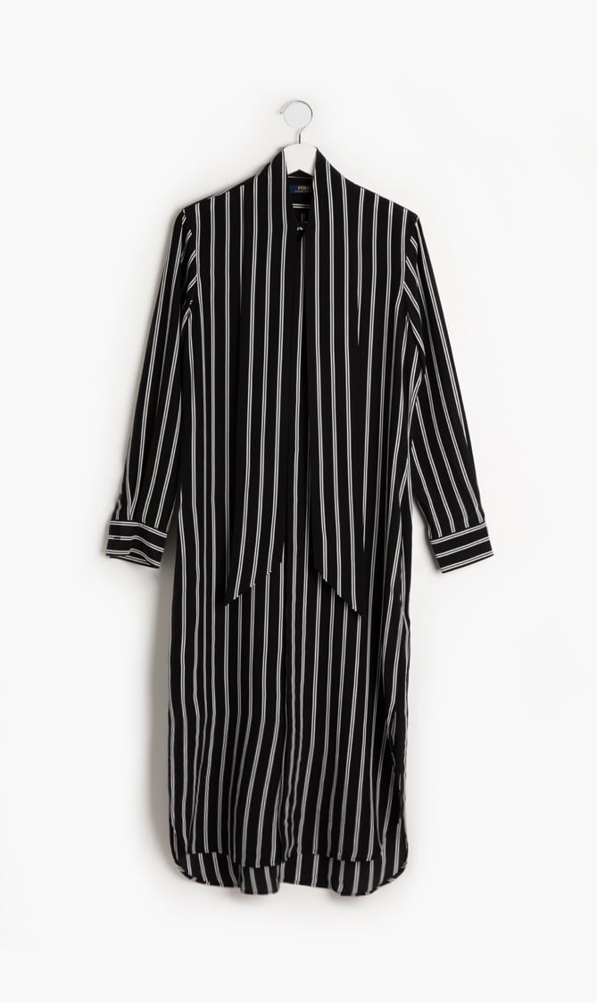 

RALPH LAUREN Striped Long Sleeves Dress