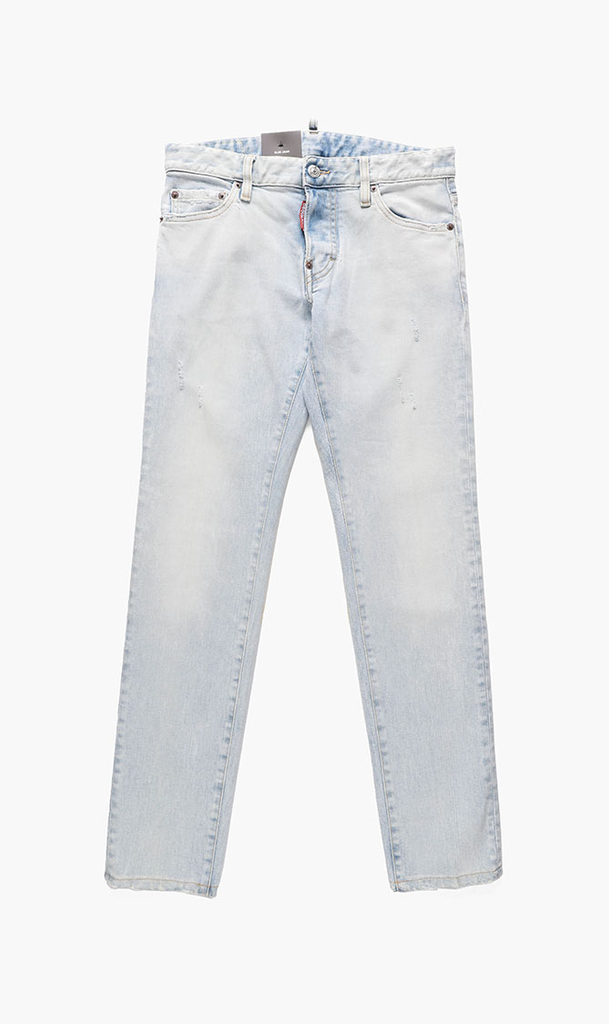 

Dsquared2 Slim Fit Buttoned-fly Jeans