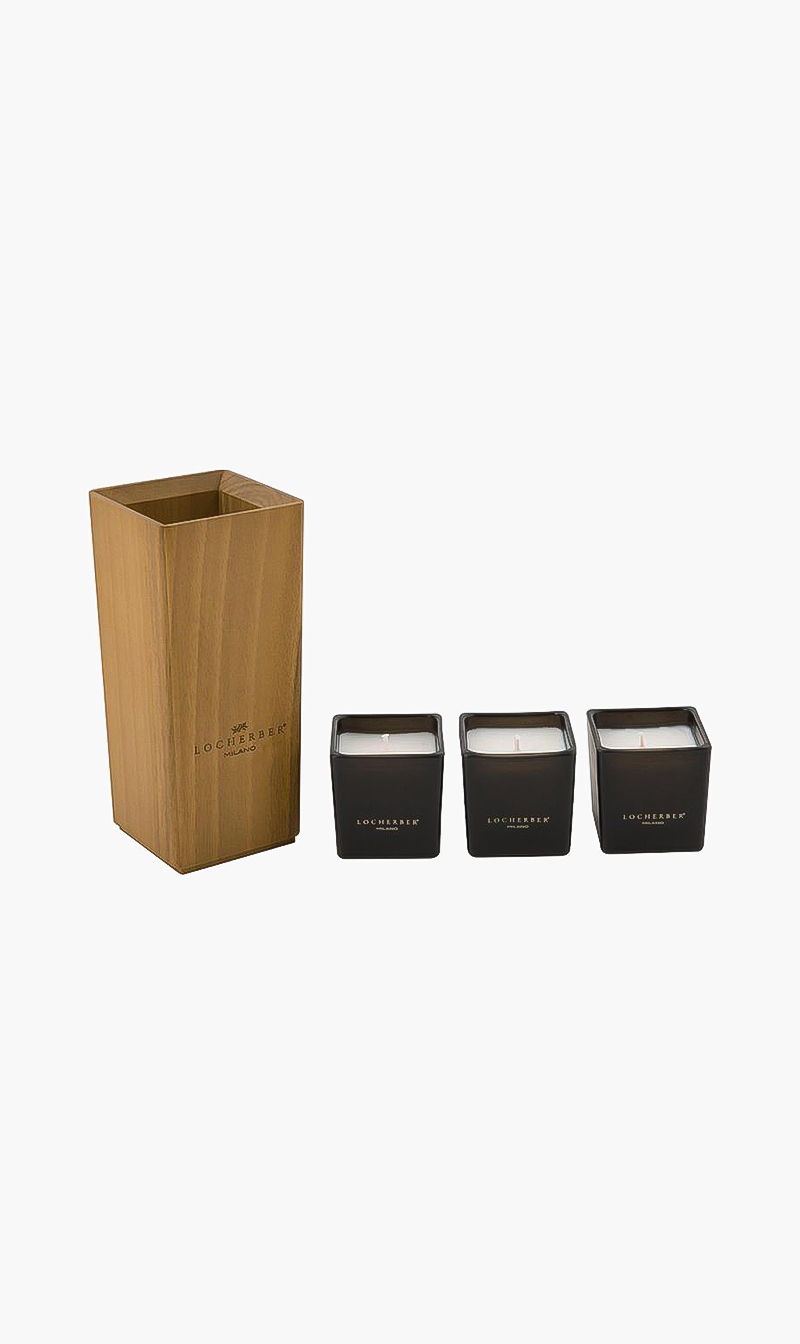 

Locherber Kit 3 Candles And A Candle Holder