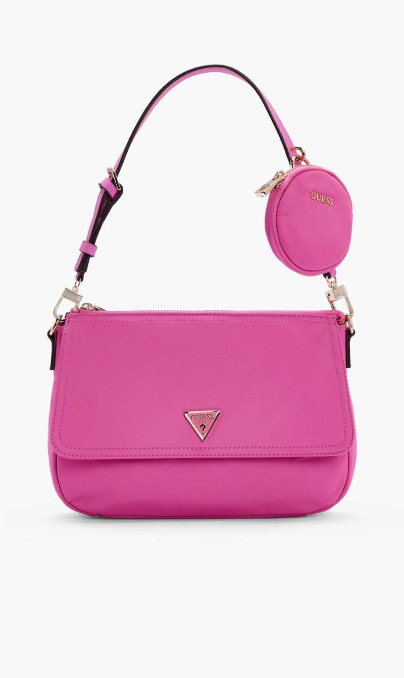 

Guess Red Eco Gemma Top Zip Shlder Bag for Women | The Deal Outlet