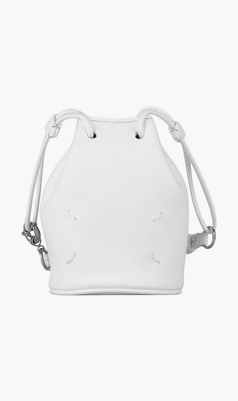 

Maison Margiela White Avp Tabi White Bucket Bag | The Deal Outlet