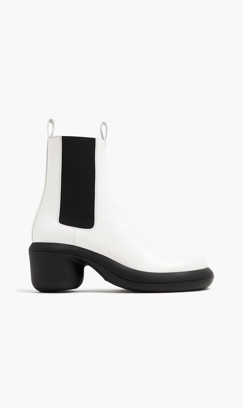 

Jil Sander White Ankle Boots for Women | The Deal Outlet