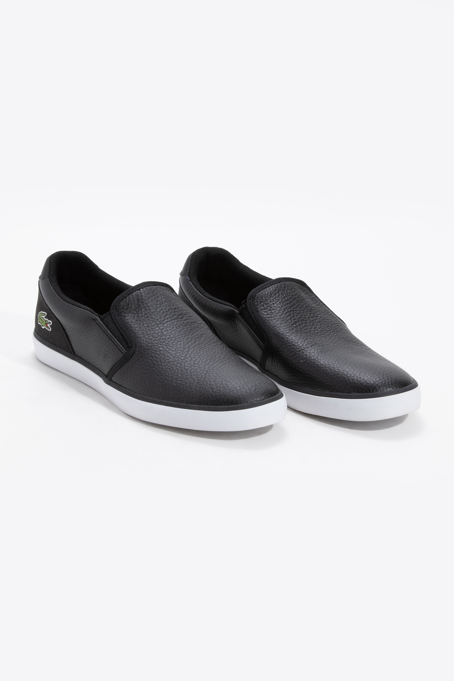 

Lacoste Jouer Leather Black Slip-ons