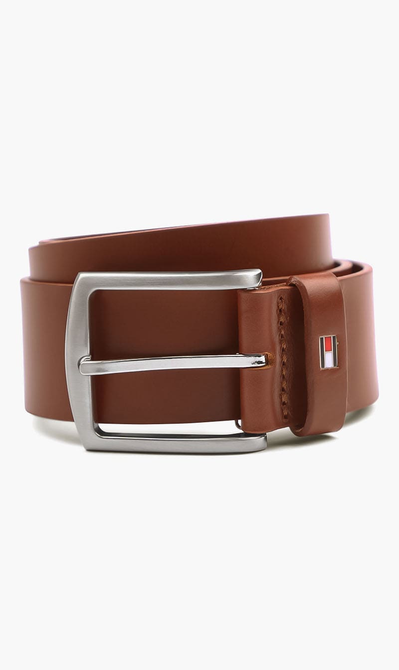 

Tommy Hilfiger Brown New Denton Belt for Men | The Deal Outlet