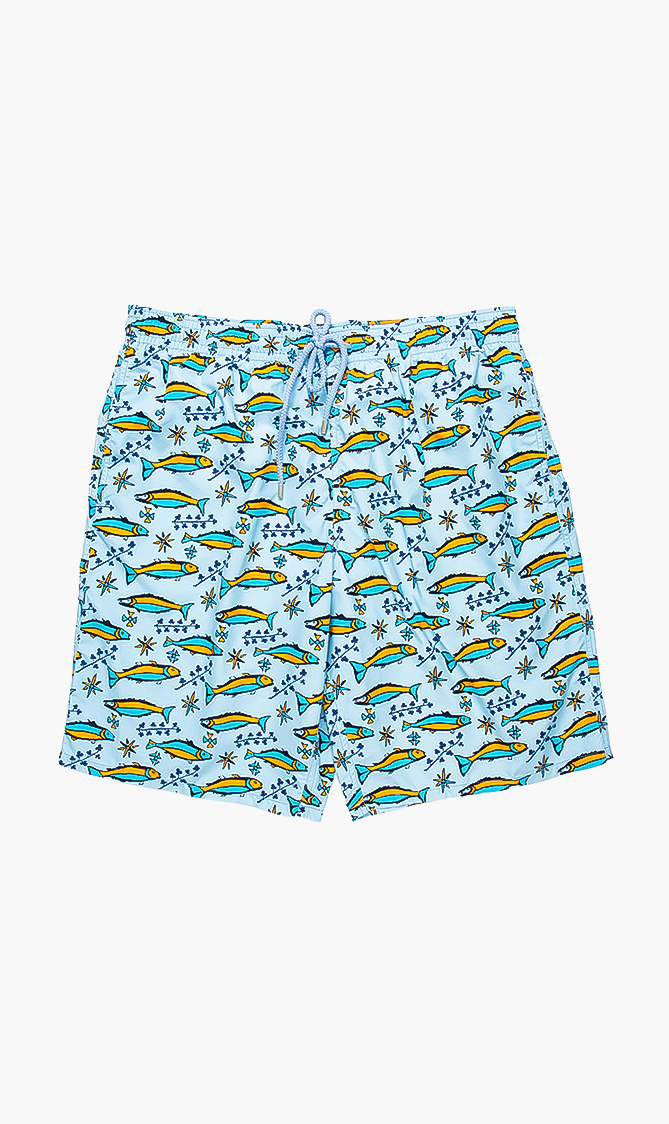 

Vilebrequin Okoa Fish Long Swim Trunks