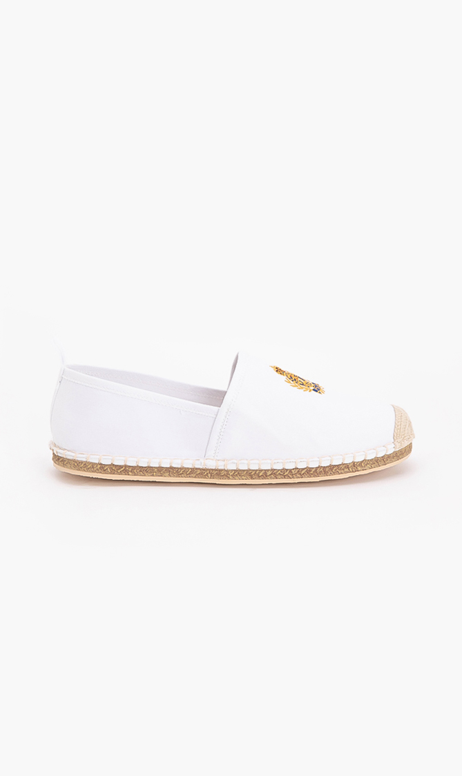 

POLO RALPH LAUREN Barron Embroidered Slip-on Espadrilles