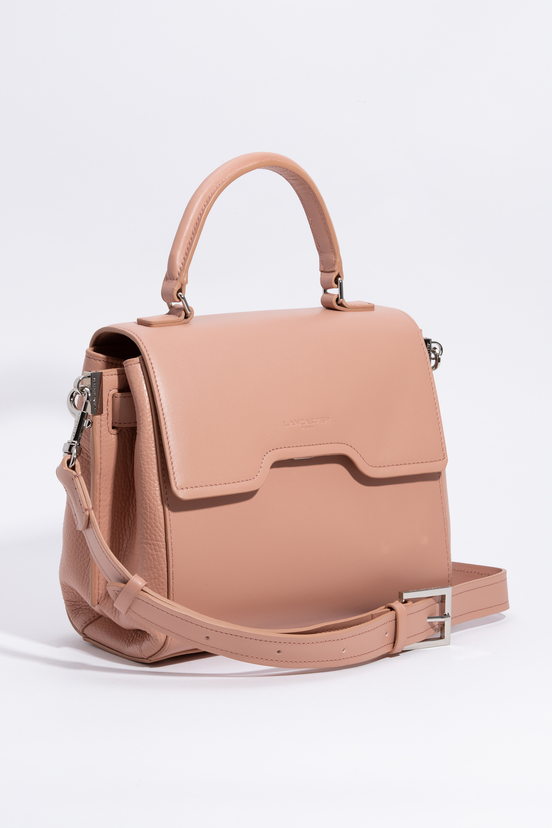 

Lancaster Irene Medium Rose Tote