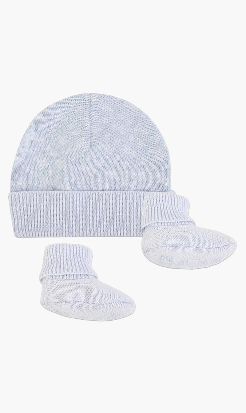 

Hugo Boss Blue Pull On Hat+slippers for Boys | The Deal Outlet