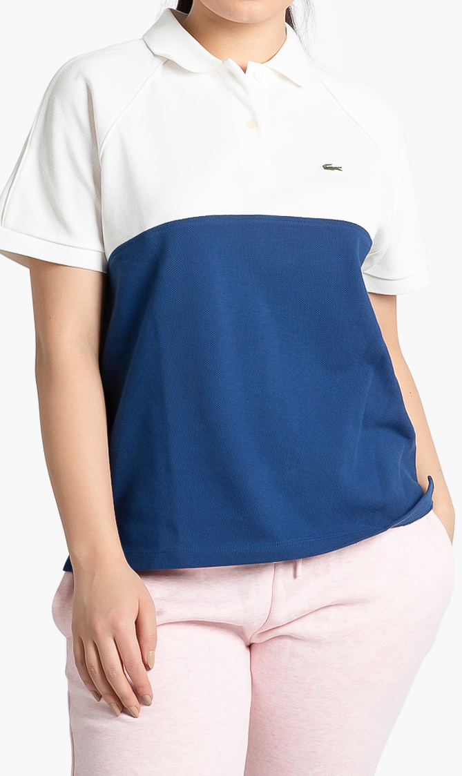 

Lacoste Colorblock Cotton Petit Pique Polo Shirt