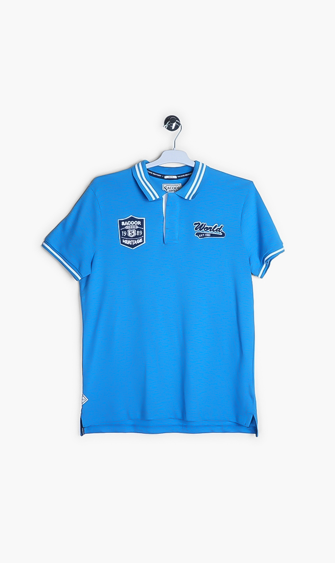 

SACOOR BROTHERS Slim Fit Polo