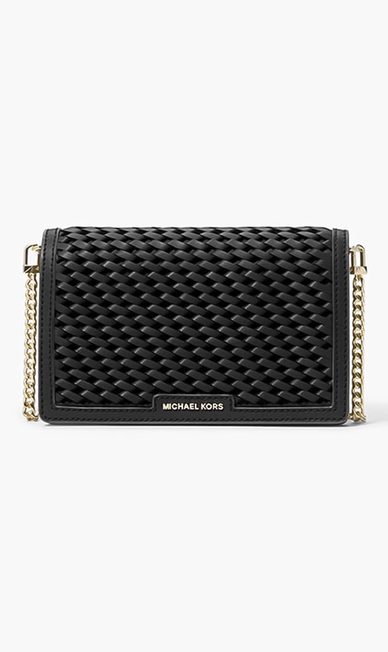 

Michael Kors Brown Md Flap Chn Xbody for Women | The Deal Outlet