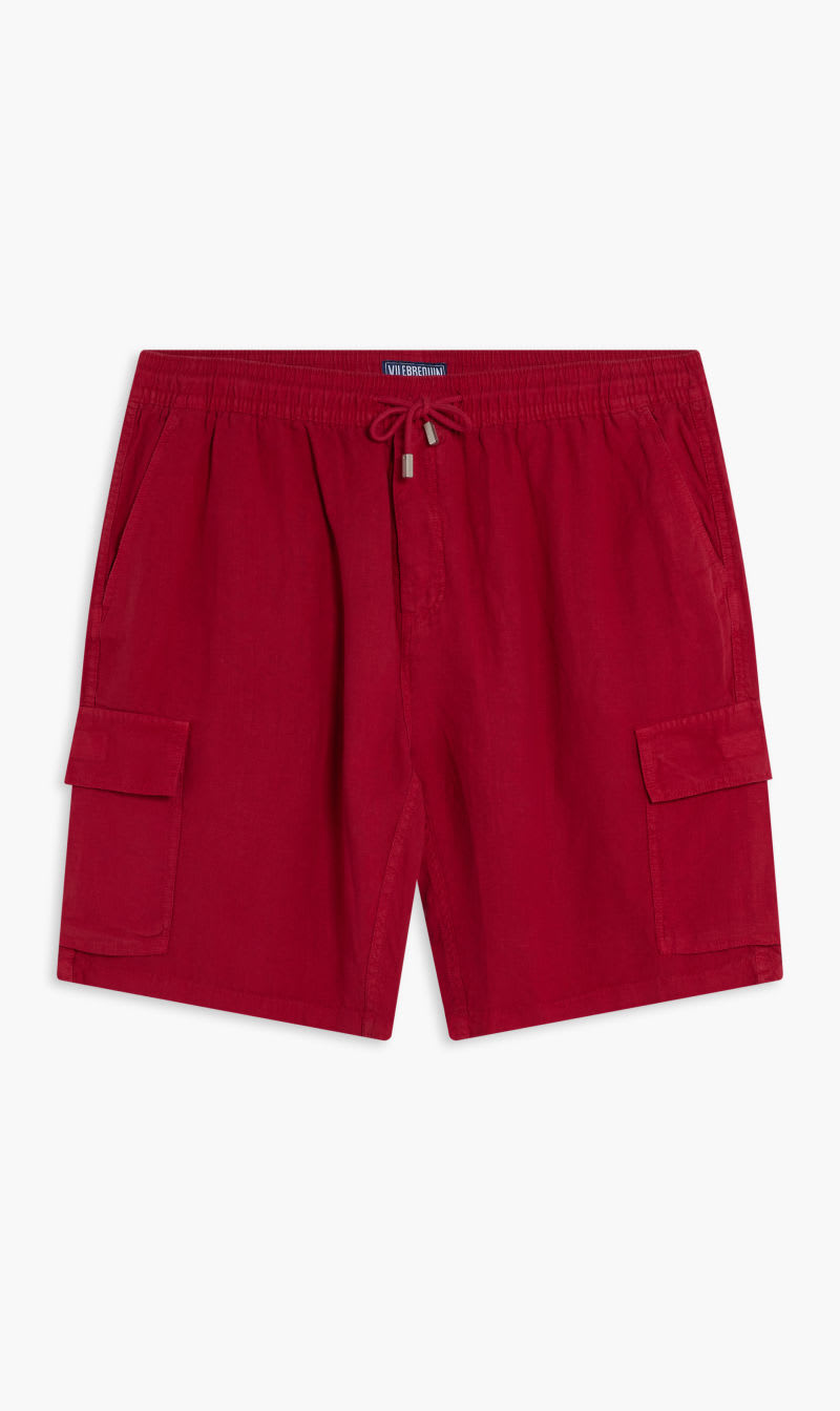 

Vilebrequin Red Solid Shorts for Men | The Deal Outlet