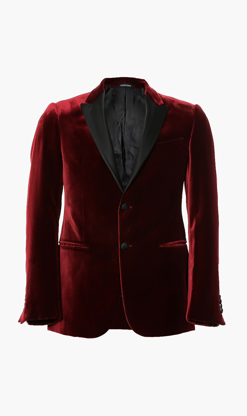 

Emporio Armani Shiny Silk Blazer