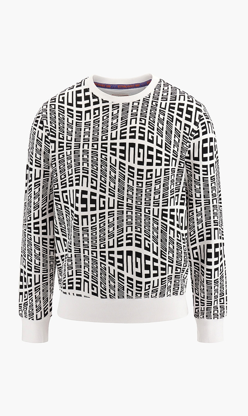 

Guess All Over Print Sweatshirt