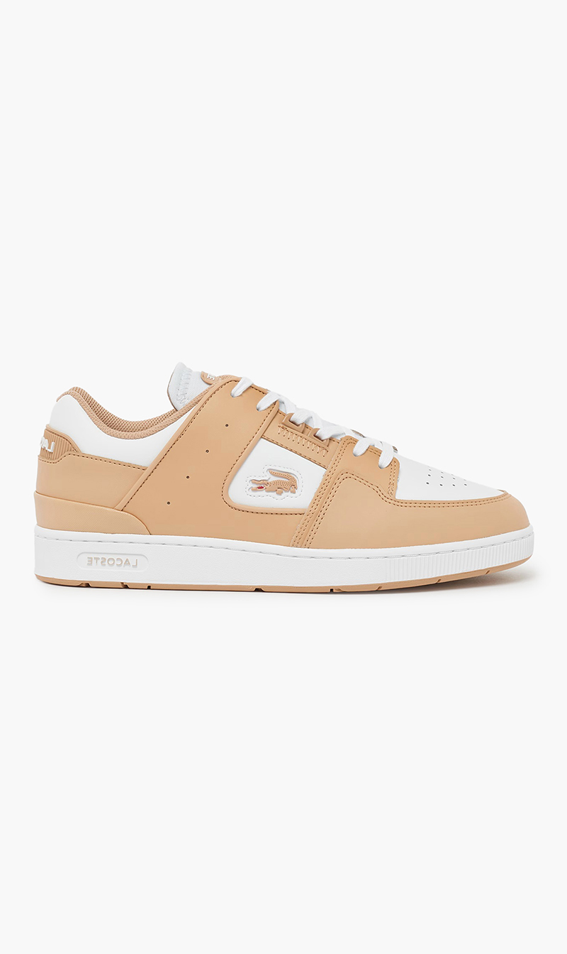

Lacoste Brown Court Cage Sneakers for Men | The Deal Outlet