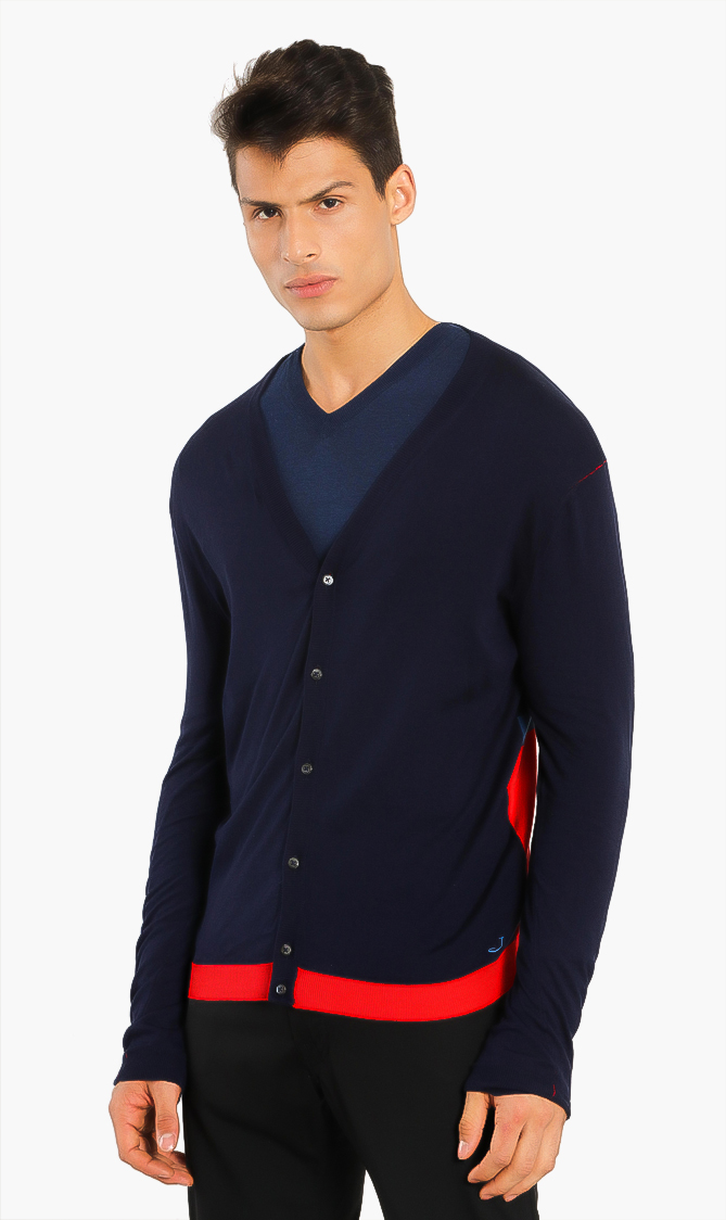 

Jacob Cohen Colorblock Cardigan