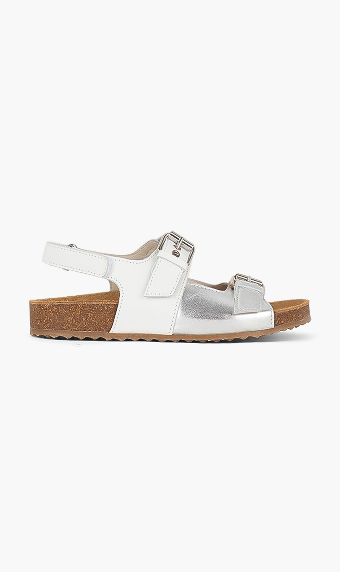 

Il Gufo Two-tone Leather Sandals