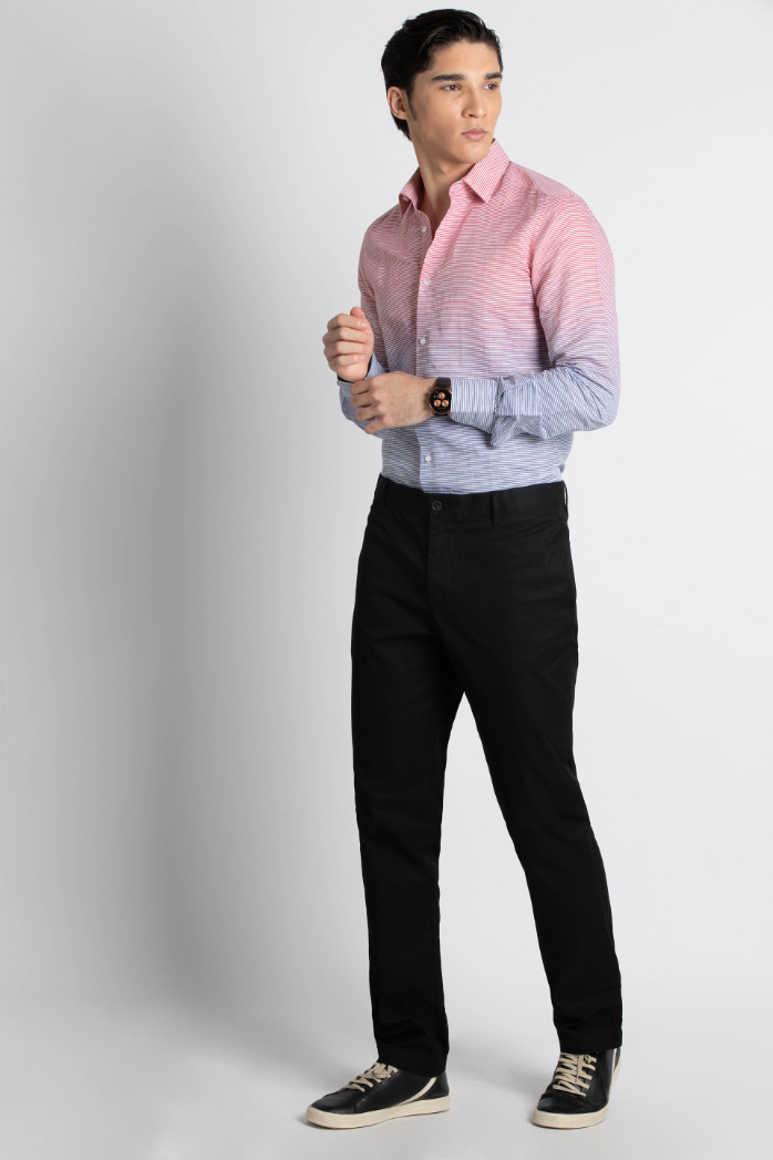 Lacoste Regular Fit Cotton Twill Chino Pants