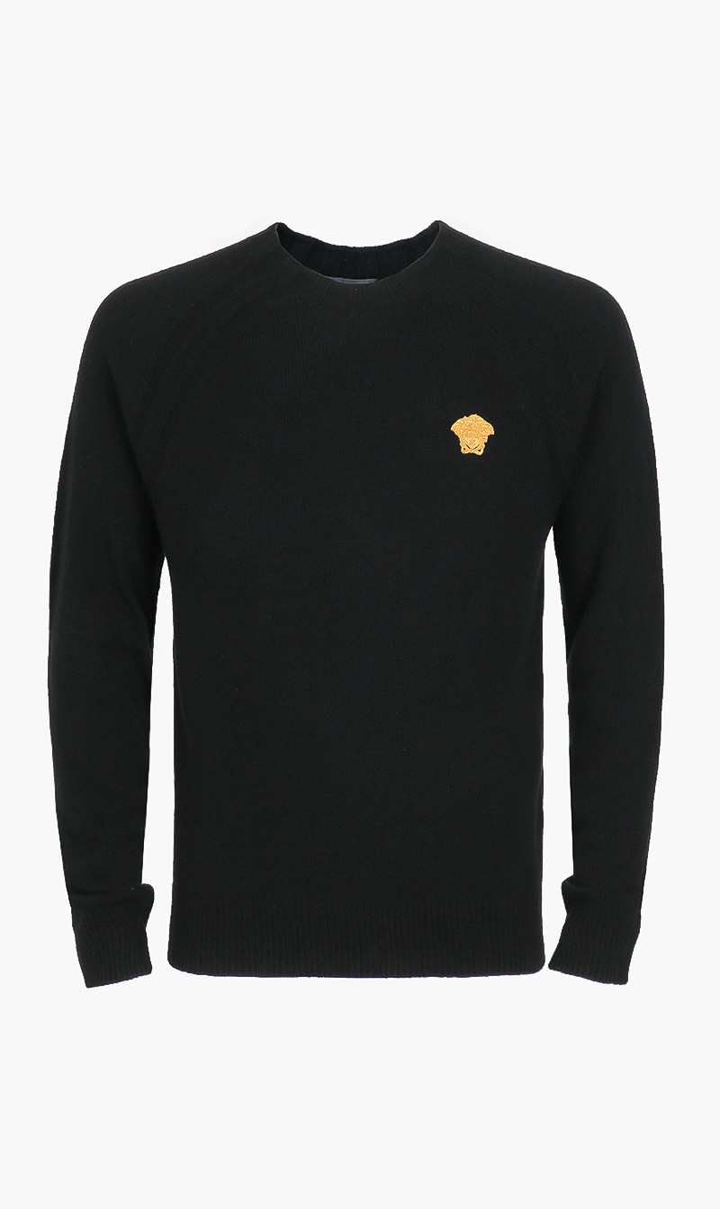 

Medusa Embroidered Knitted Sweater