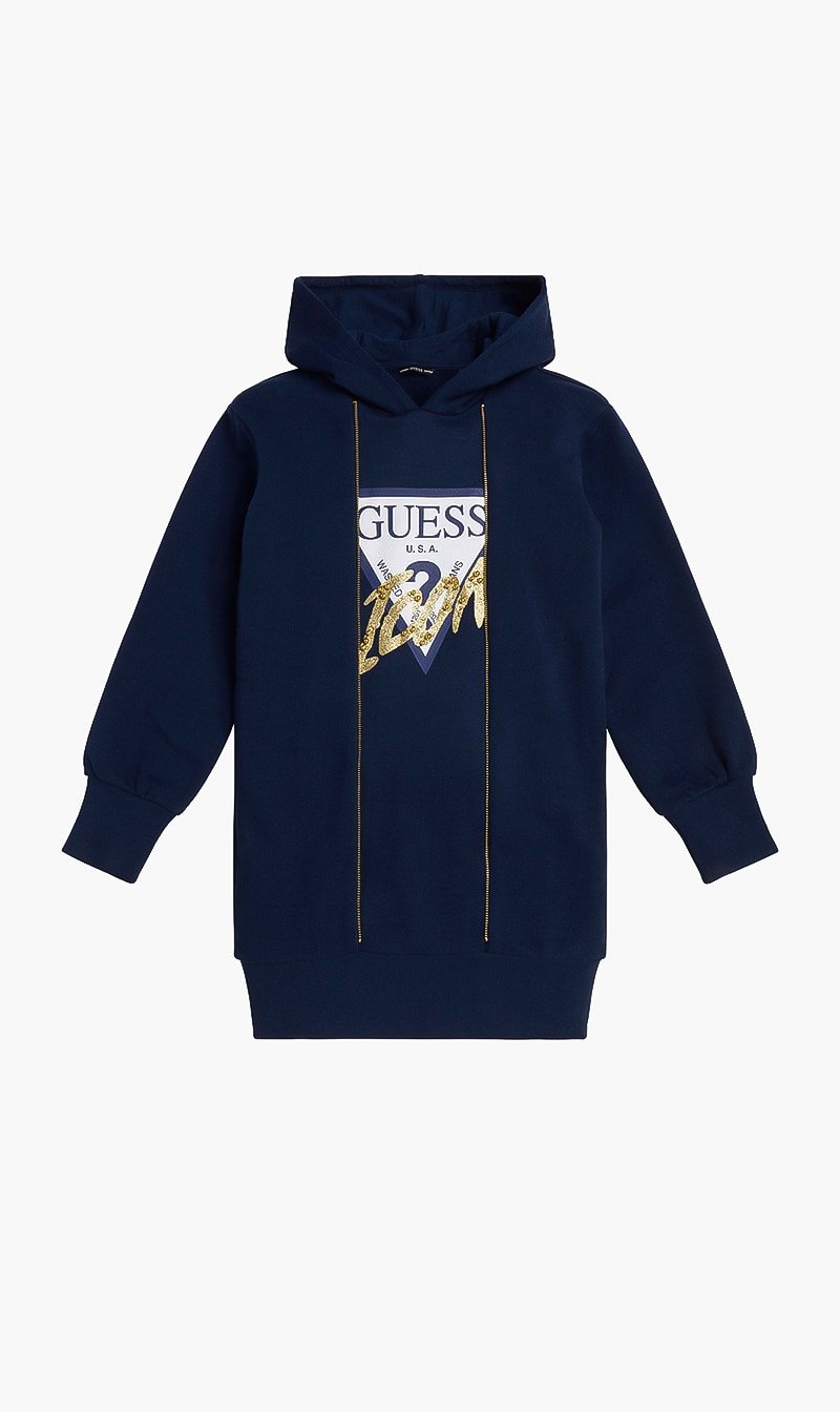 

Sweatshirt Dress, Blue