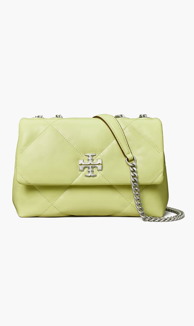 

Tory Burch Green Kira Diamond Quilt Small Convertible Shoulder Bag for Women | The Deal Outlet