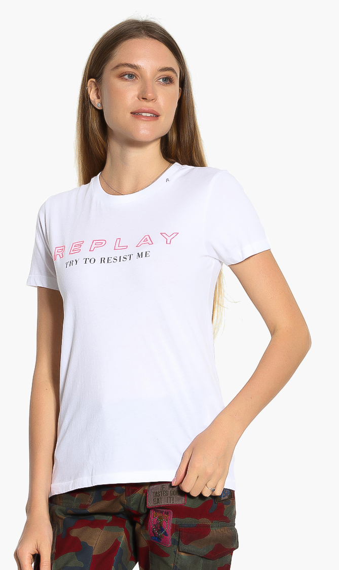 

Replay Try To Resist Me T-shirt