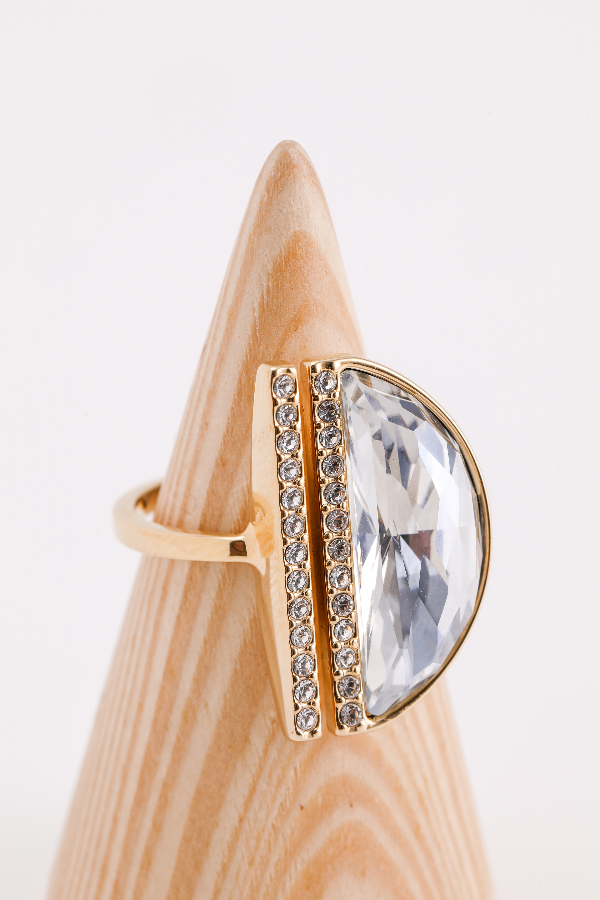 

Swarovski Glow Gold Crystal Ring, 52mm