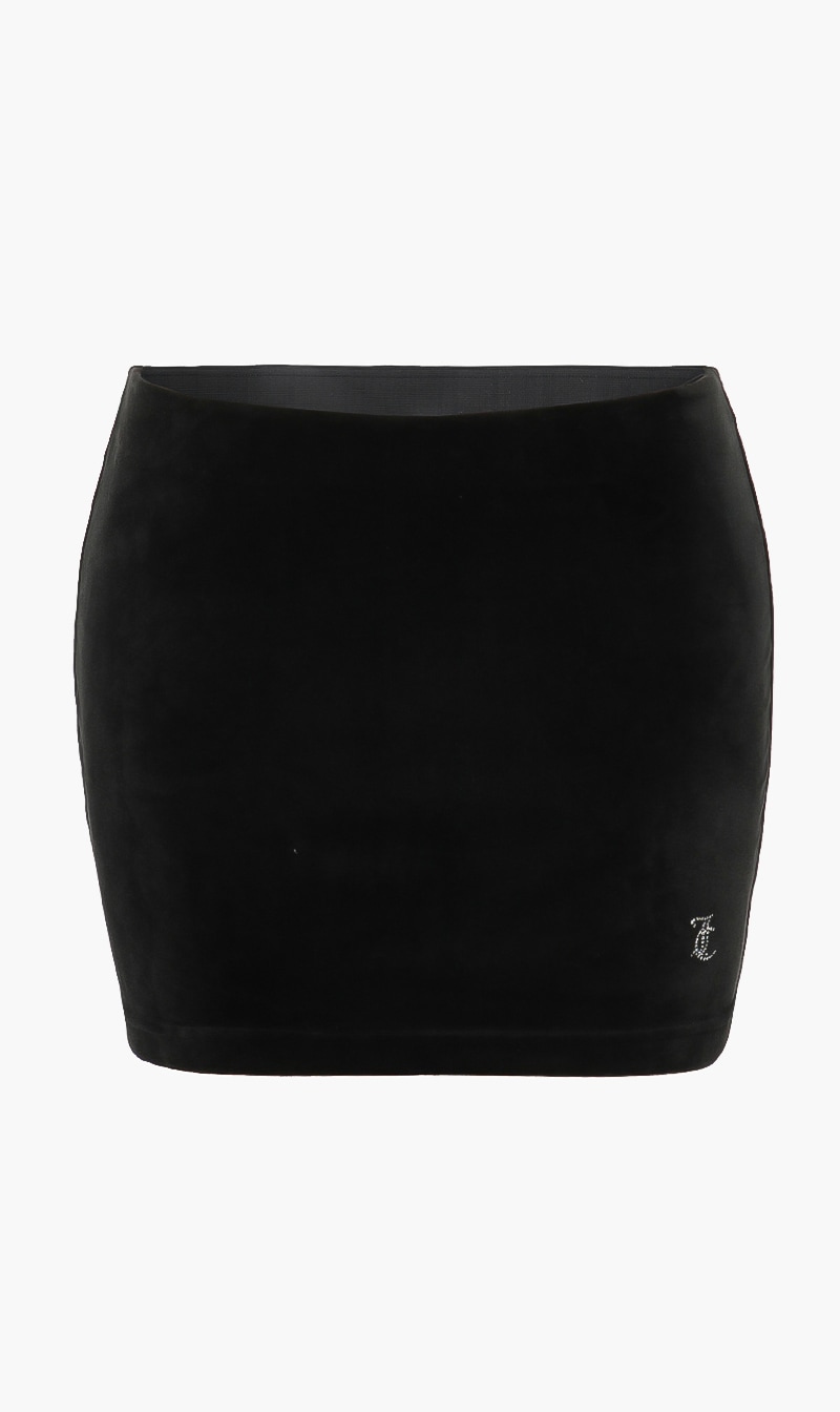 

Juicy Couture Black Plain Solid Skirt for Women | The Deal Outlet