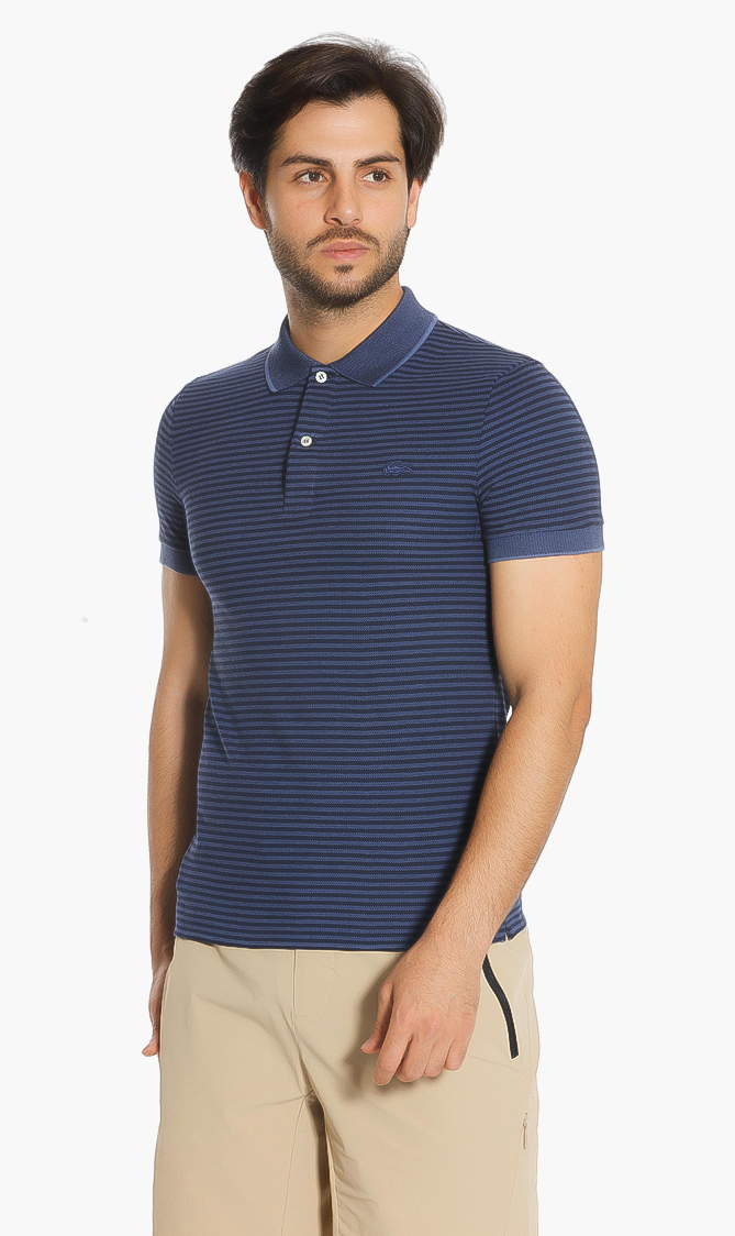 

Lacoste Mini Striped Regular Fit Polo Shirt
